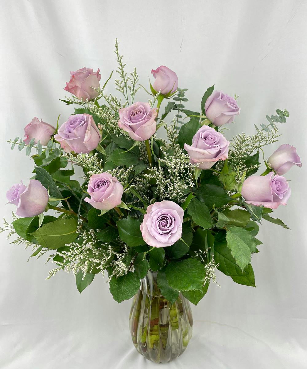 Lavender Roses Wayne (NJ) SameDay Rose Delivery Bosland's Flower Shop