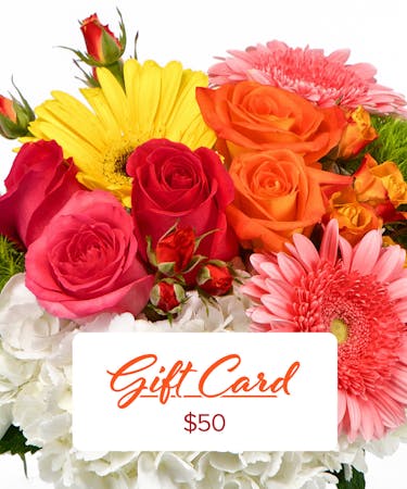 50 Gift Card Bosland S Flower Shop Gift Card