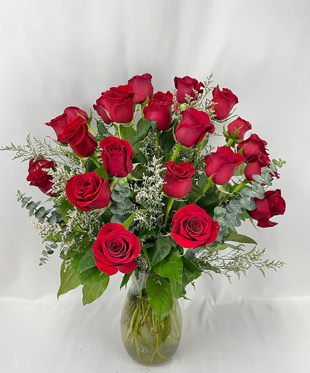 Red Roses | Wayne (NJ) Same-Day Rose Delivery | Bosland's Flower Shop