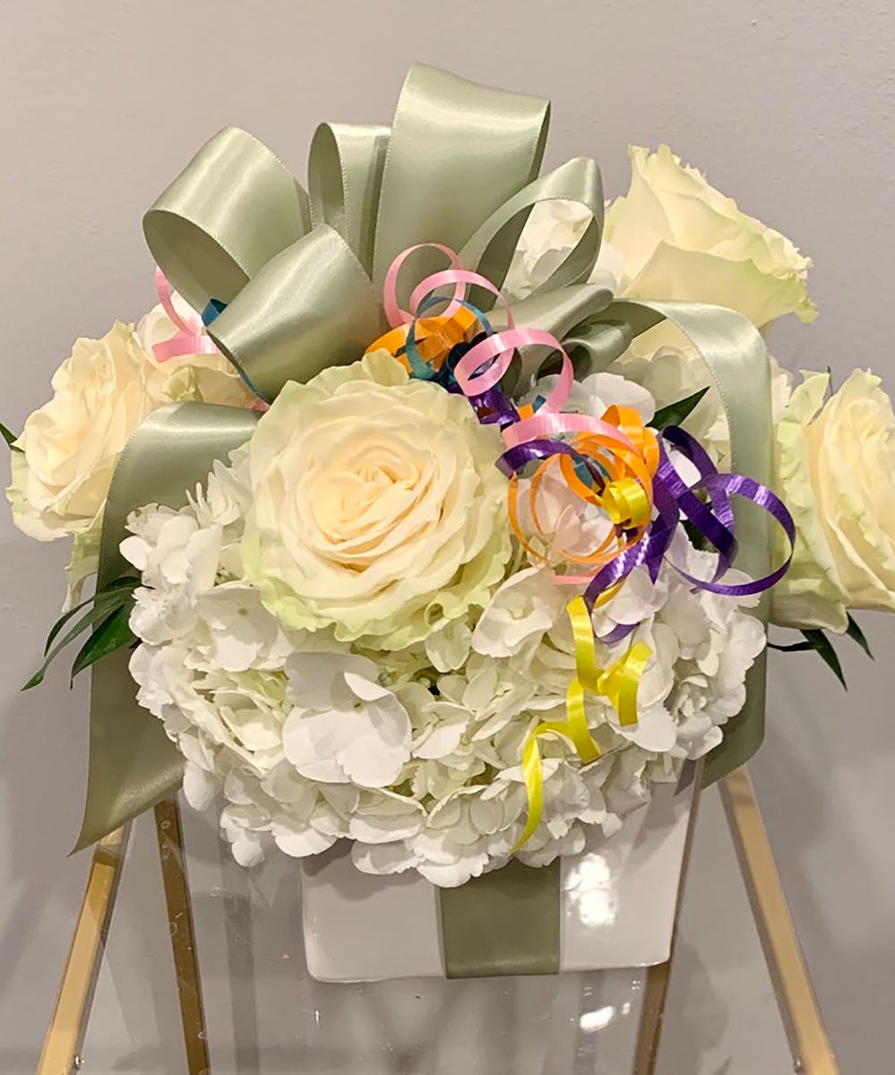 August Birthstone Arrangement Wayne (NJ) Flower Delivery Bosland's