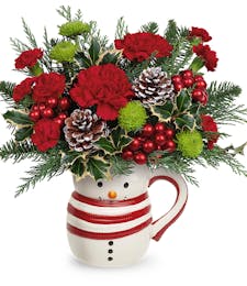 Send  A Hug Sweet Frosty Bouquet